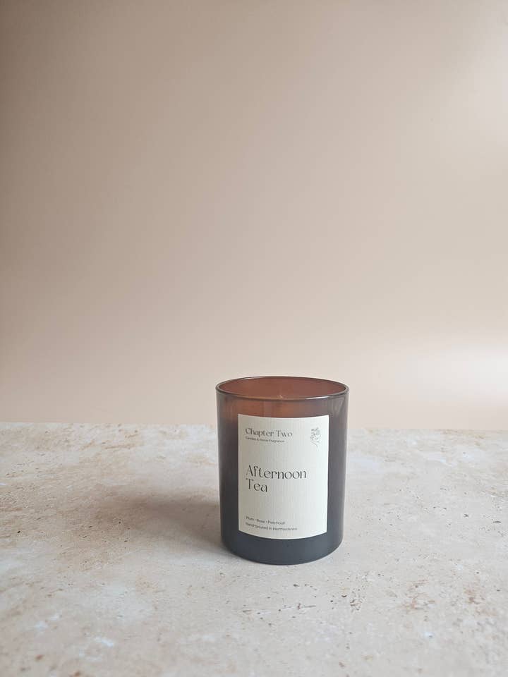 BOUGIE DE THÉ DE L'APRÈS-MIDI pour la vente par Chapter Two