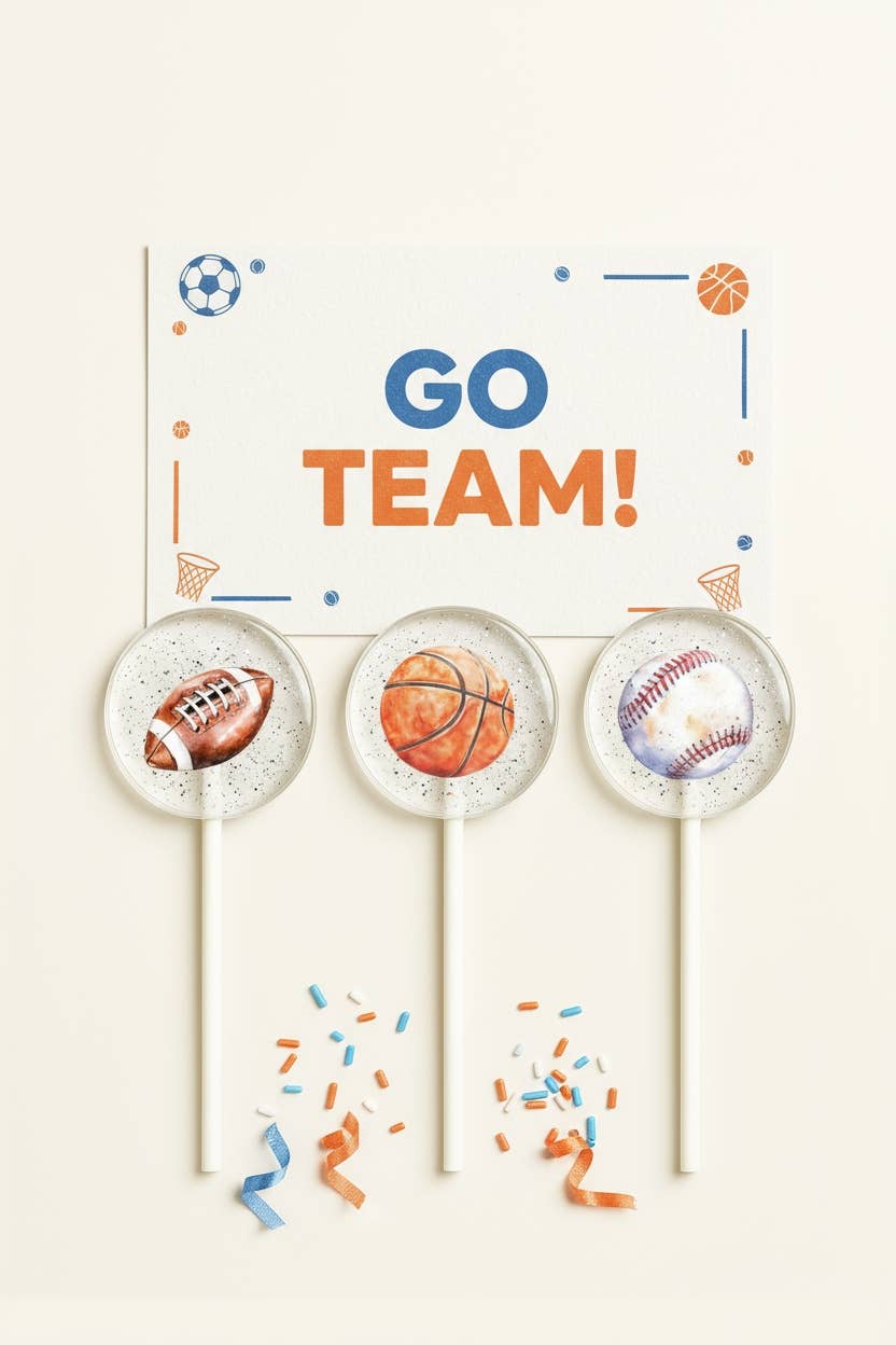 TheLollipopStudio - Wholesale Lollipop - Wholesale Sports Lollipops – Team, Tournament Gifts4