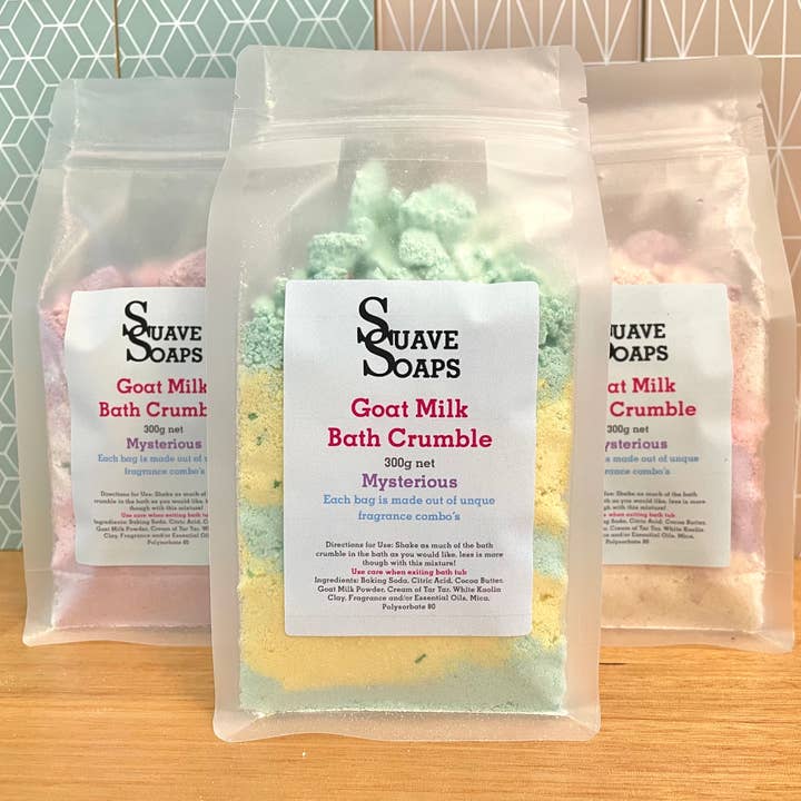 Suave Soaps - Wholesale Bath Bomb/Fizz - Mysterious Bath Crumble