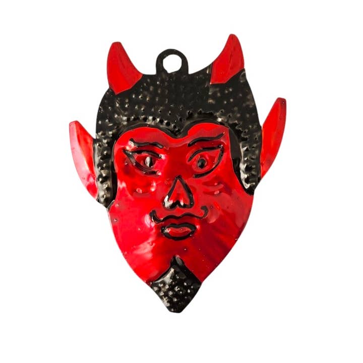 Tin Devil Face for wholesale by Sedona Spirit
