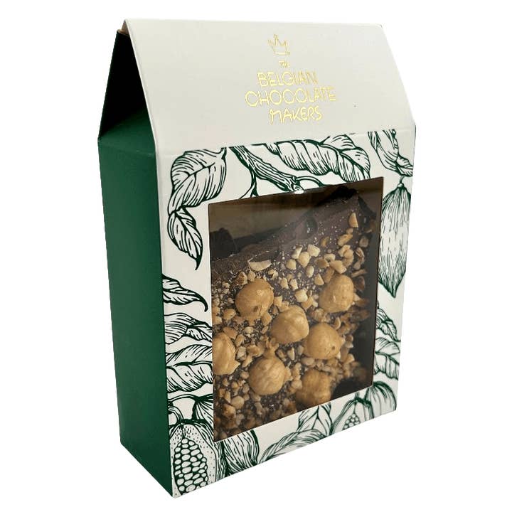 The Belgian Chocolate Makers - Wholesale Chocolate Bar - Milk chocolate broken bars with hazelnuts2