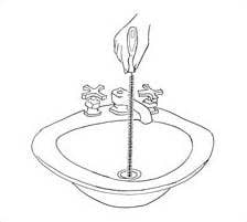 Brushtech - Wholesale Cleaning Brush - HAIR CATCHING & SINK OVERFLOW CLEANING BRUSH2