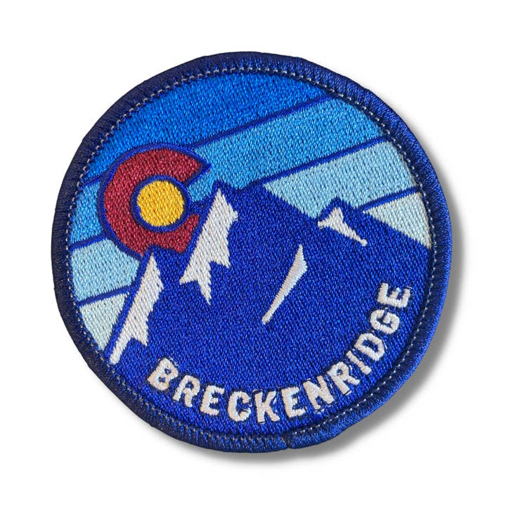 Breckenridge Mountain Ski Town Aufnäher zum Aufkleben für den Großhandel von Outpatch