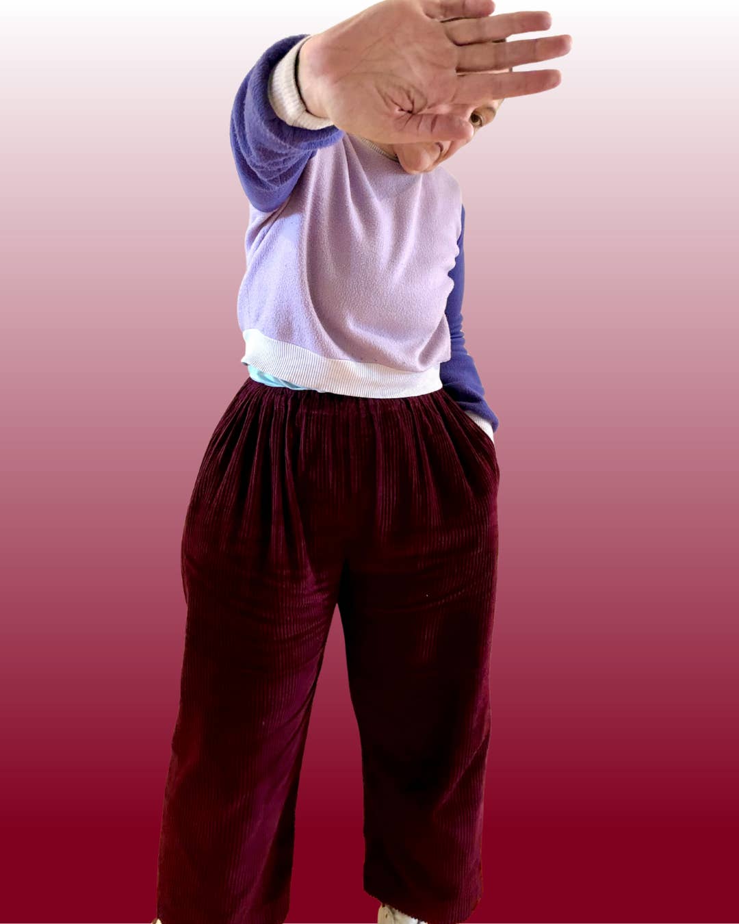 Ebony Bolts - Wholesale Pants – Women's - Maroon Power Cords - Your New Favourite Pants