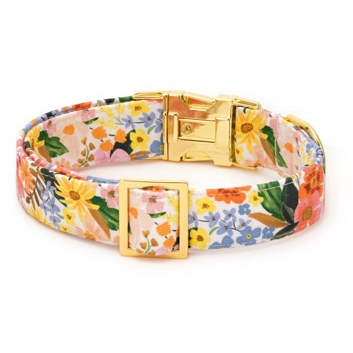 The Foggy Dog - Wholesale Pet Collar - Dog - Rifle Paper Co. x TFD Marguerite Dog Collar
