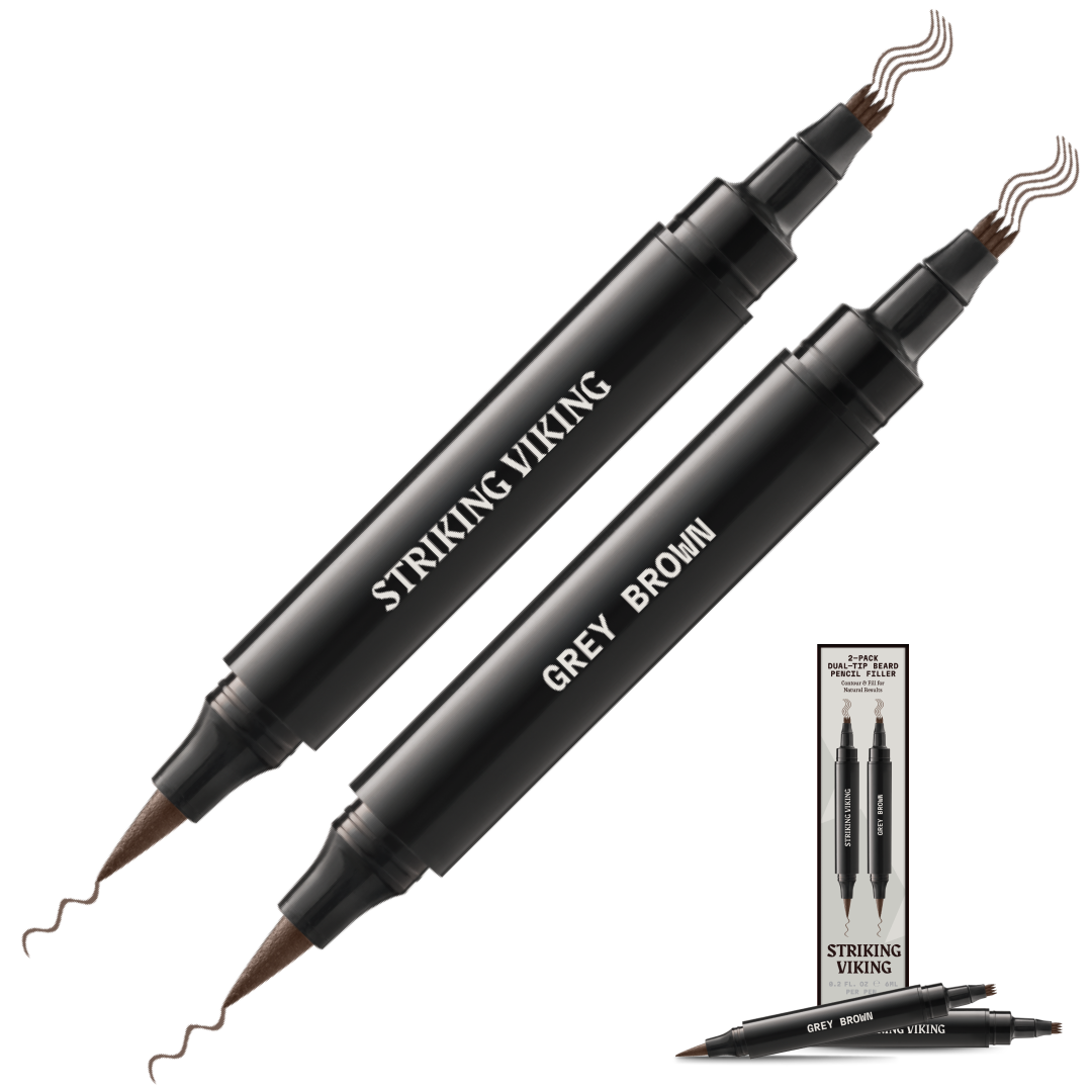 Striking Viking - Wholesale Beard Styling Product - Beard Filler Pen - Dual Tip (2-pack)4