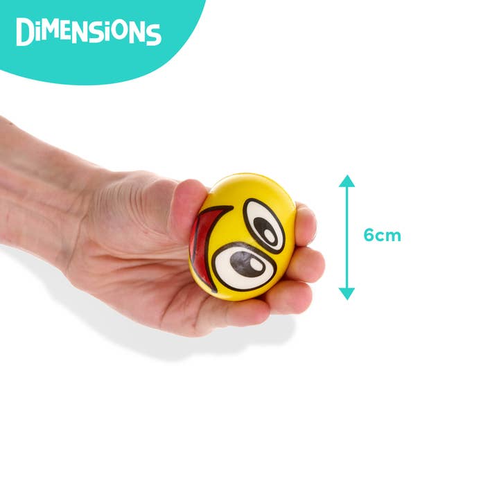 The Twiddlers – Engroshandel Sensorisk bold - Baby – 24 Emoji sensoriske klemme bolde
