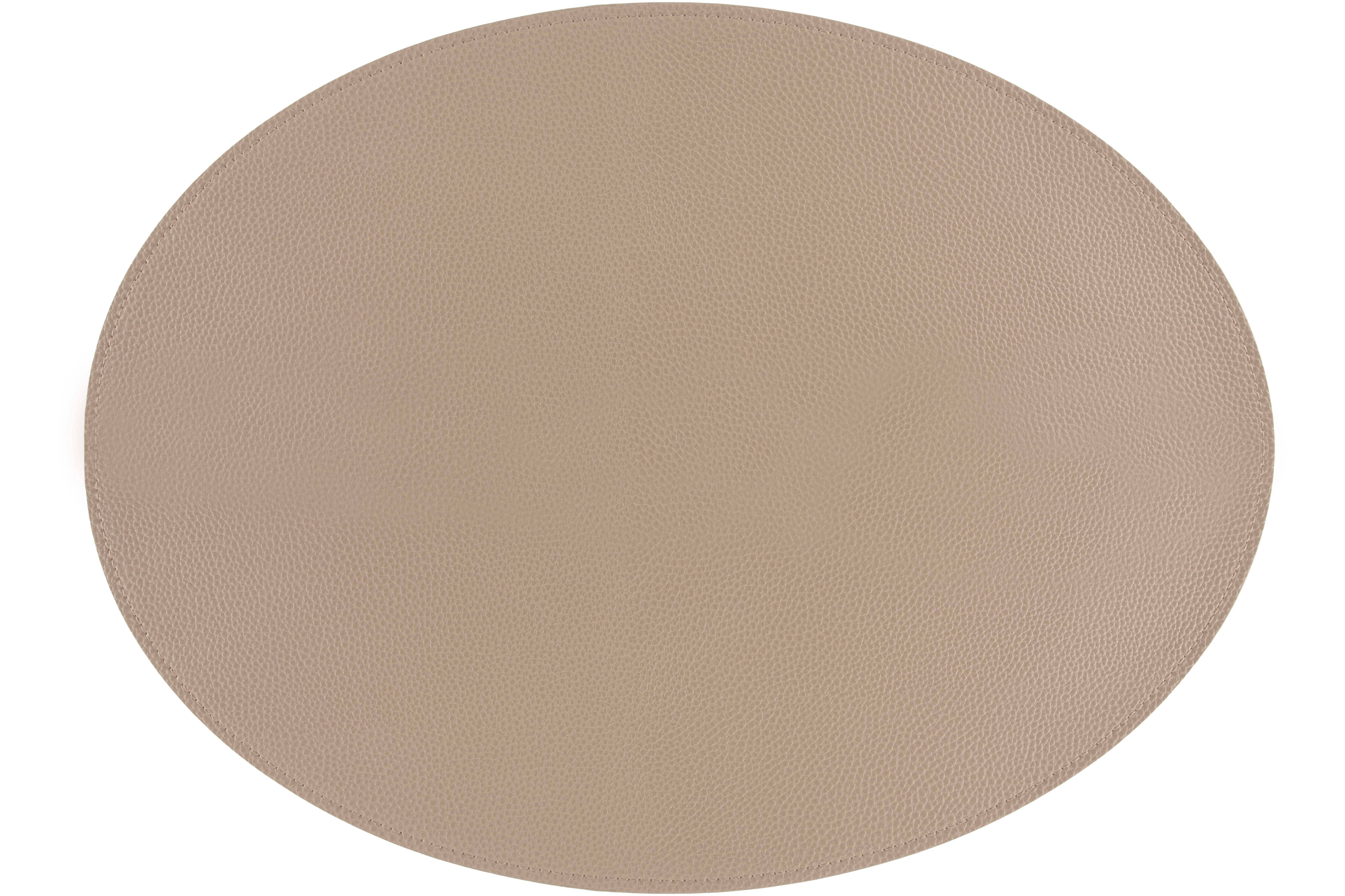 Tiseco - Vendita all'ingrosso Tovagliette - Tovaglietta ovale TRUDO in pelle vegana – 33x45 cm13