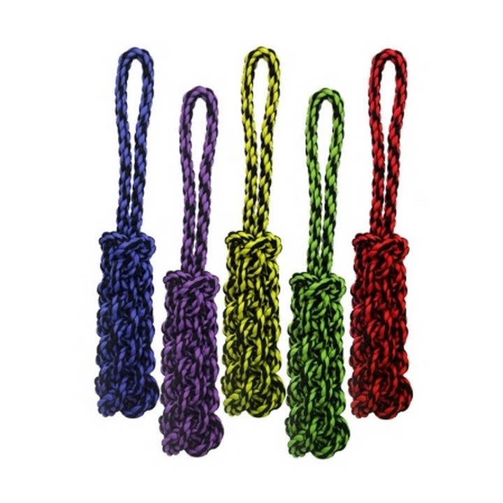 Multipet Nuts For Knots Braided Rope Tug - 16in for wholesale by King Wholesale Pet Goods