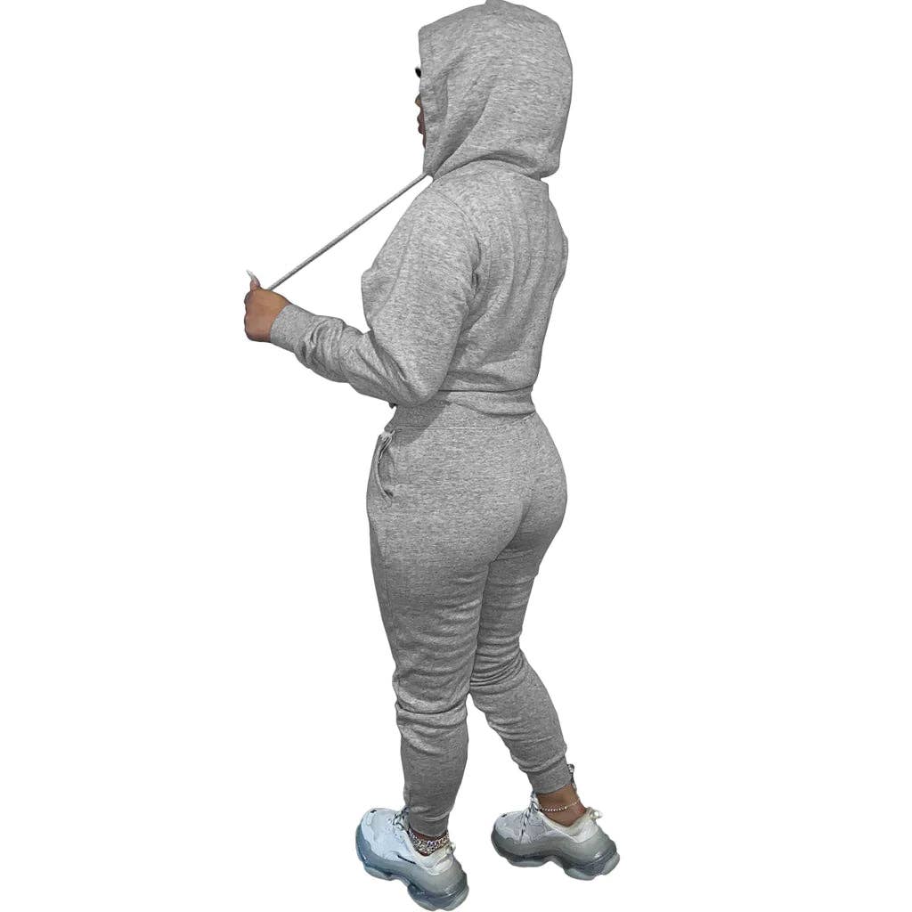 MB Fashion Wholesale - Wholesale Lounge Set - Women's - MB FASHION Cozy Hoodie and Jogger Pants 2PCS SET 175R8