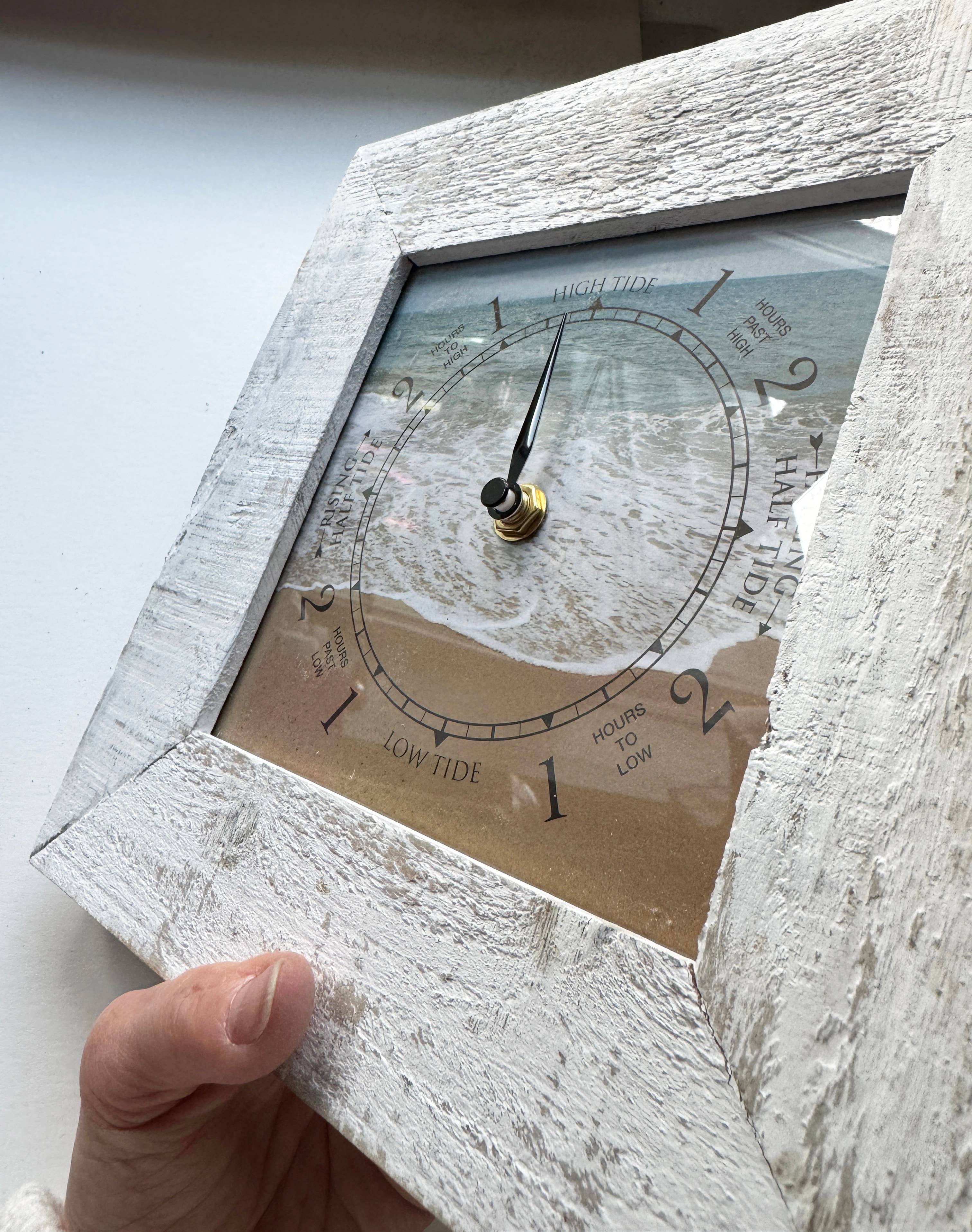 LISART LLC - Wholesale Wall Clock - On Beach Time  Tide Clock3