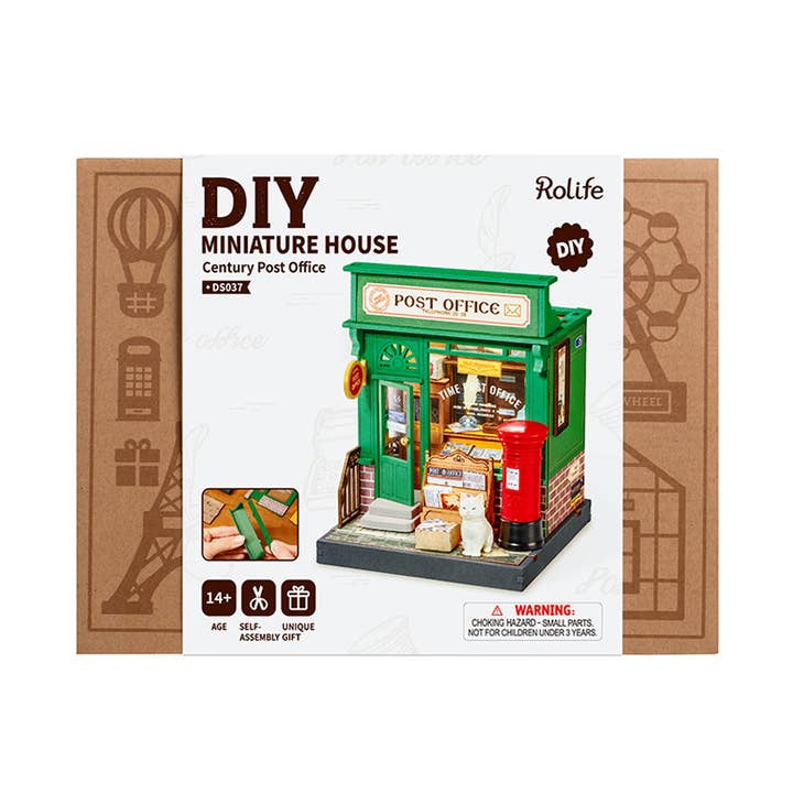 Robotime - Wholesale DIY Craft Kit - DS037 Century Post Office
