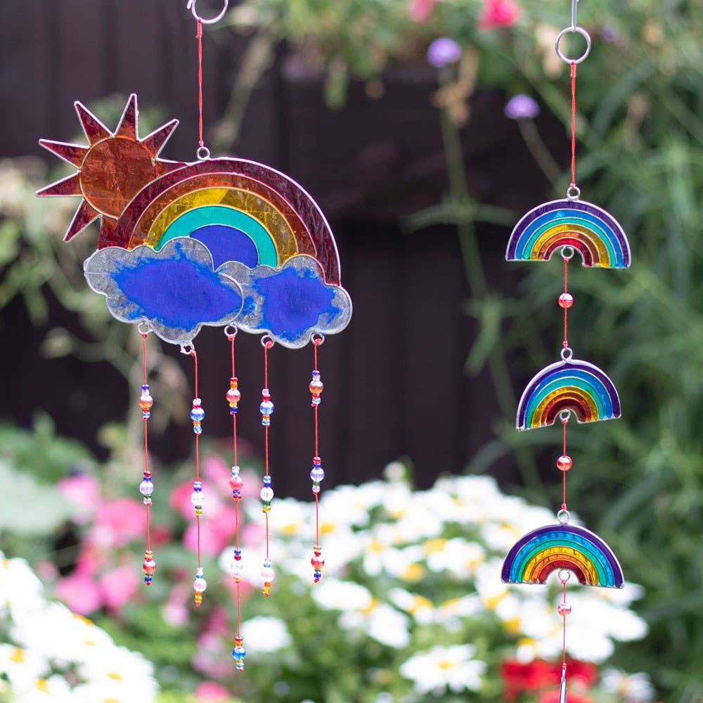 Something Different Wholesale - Wholesale Suncatcher - 60cm String of Rainbows Suncatcher1