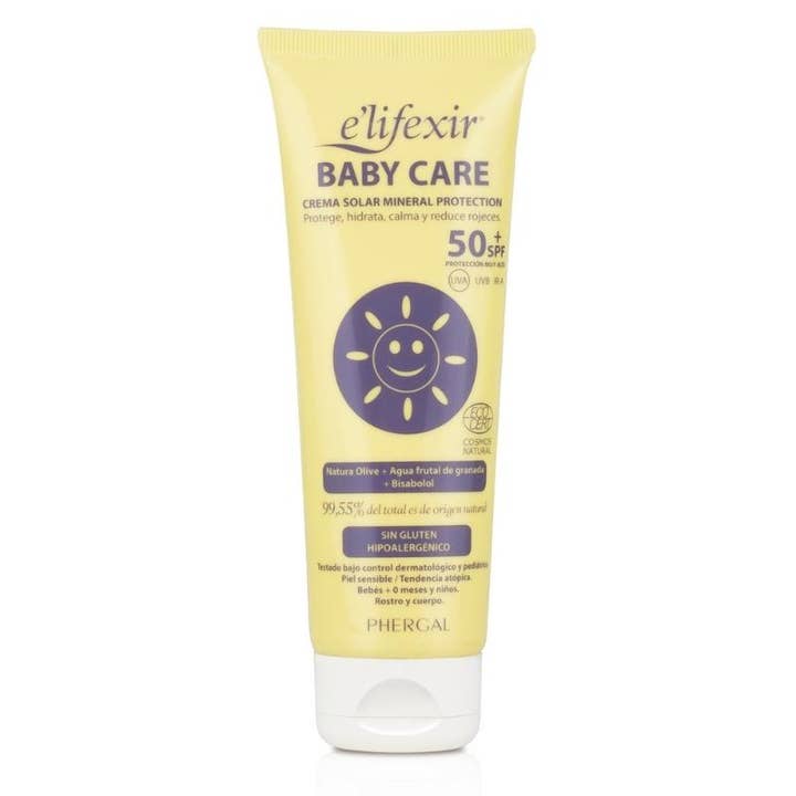 Elifexir Baby Care Mineral Protection Sun Cream Spf+50 Foot for wholesale by Laboratorios Phergal