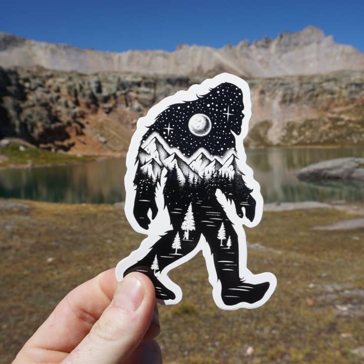 Sticker Art – Großhandel Aufkleber – Sasquatch Yeti Bigfoot Aufkleber2