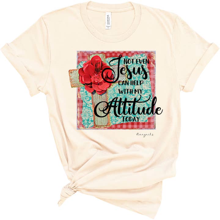 Anagails - Wholesale Screen Printed T-Shirt - Women's - Attitude3