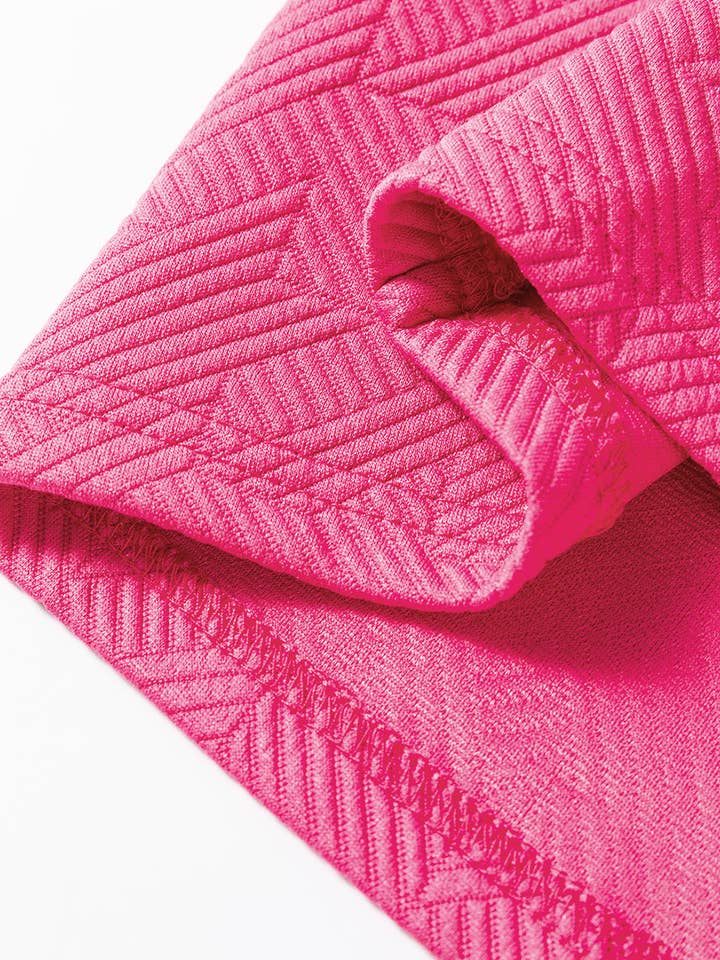 Suhkasana - Wholesale Top & Pant Set (NOT Loungewear) - Women's - Black Textured Puff Sleeve Top and Pants Set17