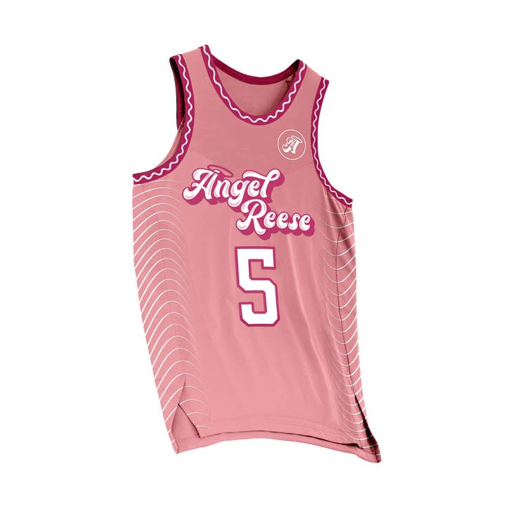 Angel Reese "Pink" Jersey for wholesale by Athlete Studio