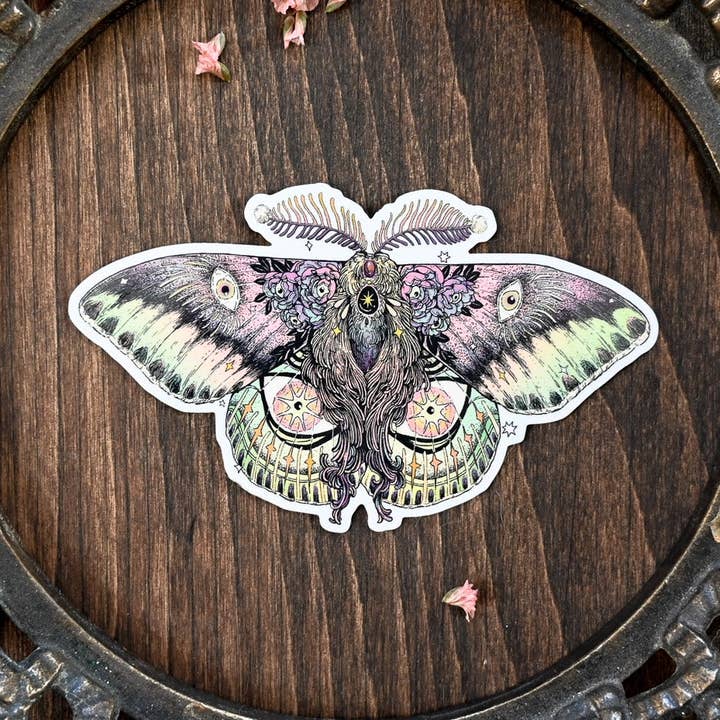 Pegatina de Polilla Glamour para venta al por mayor de HookieDuke