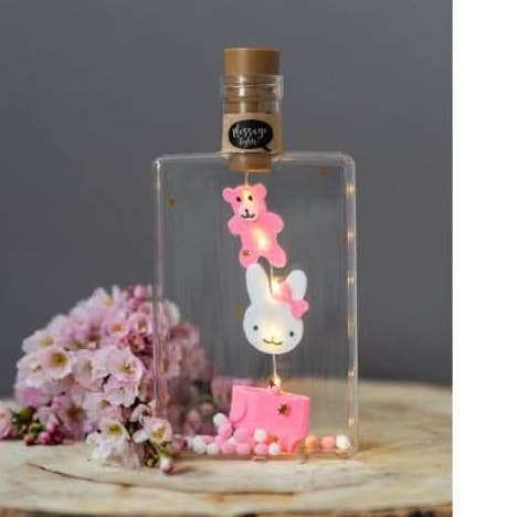 Bericht licht baby meisje for wholesale by Sidedish Cards