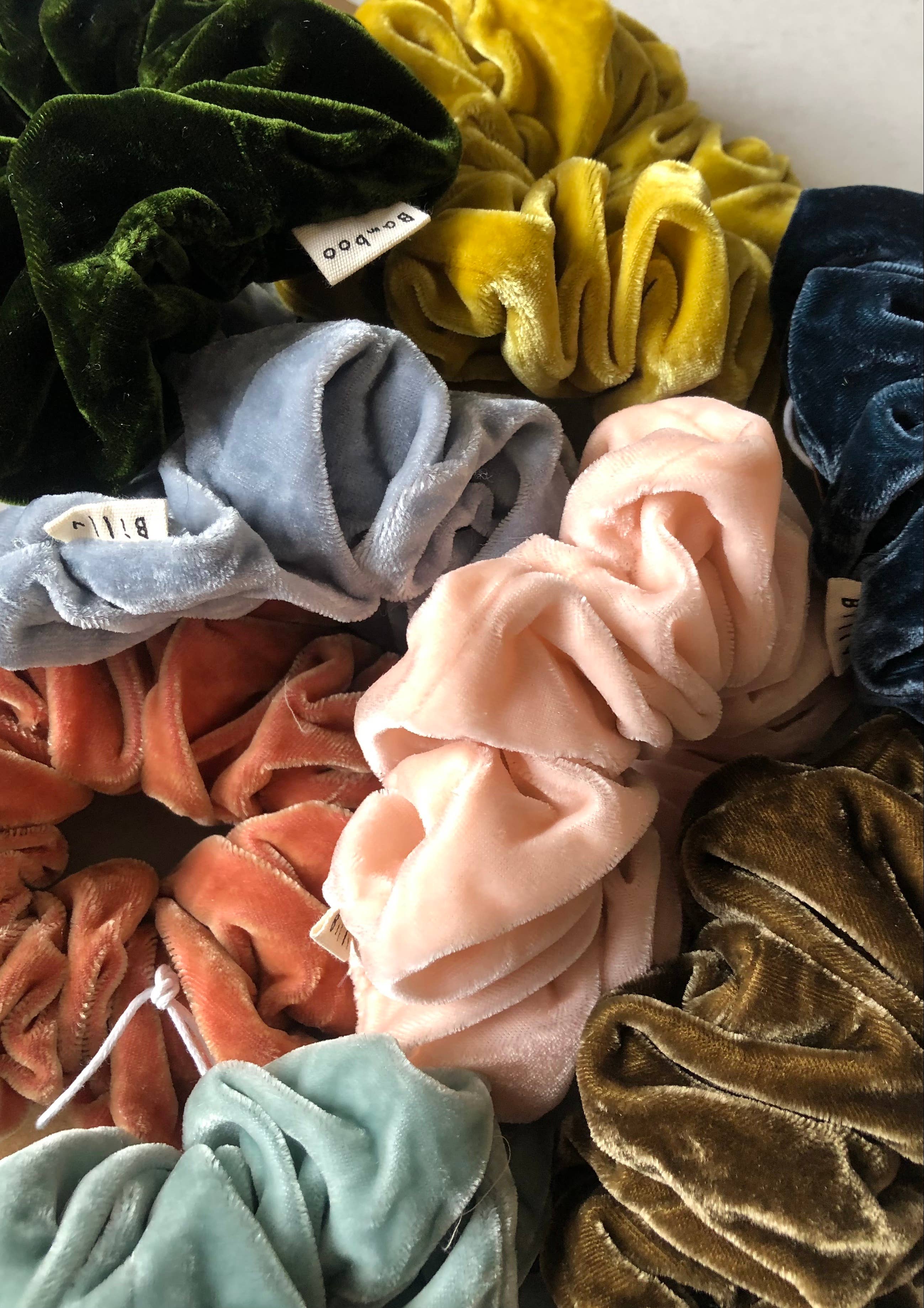 Billy Bamboo - Wholesale Scrunchie - Women's - SILK VELVET SCRUNCHIES - heritage18