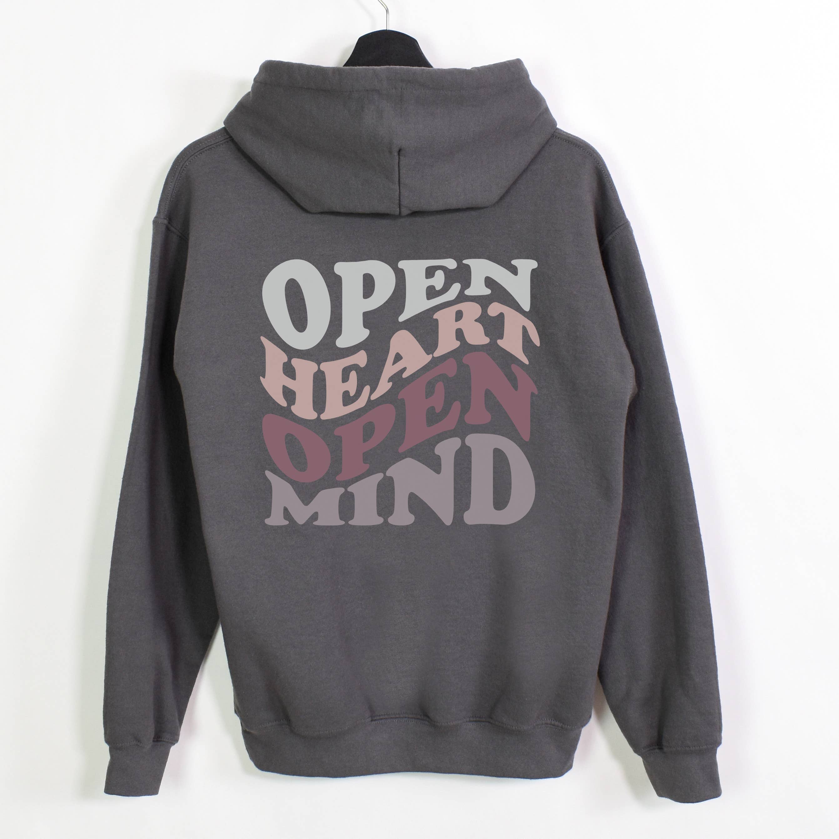 Loopty Loo Designs - Wholesale Hoodie - Women's - OPEN HEART OPEN MIND HOODIE | SWEATSHIRT | SIZES S-2XL0