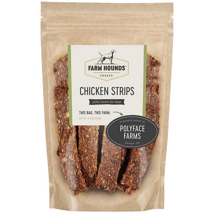 Farm Hounds - Wholesale Pet Treats - Dog - Chicken Strips 4.5oz