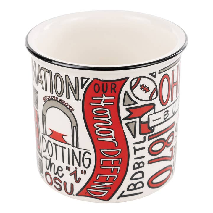 Glory Haus - Wholesale Coffee Mug - Ohio State Collage Campfire Mug1
