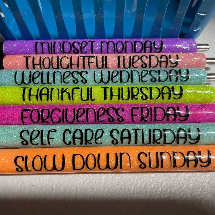 Southern Ladies Prints - Wholesale Pen - Weekday Vibes Pen Set