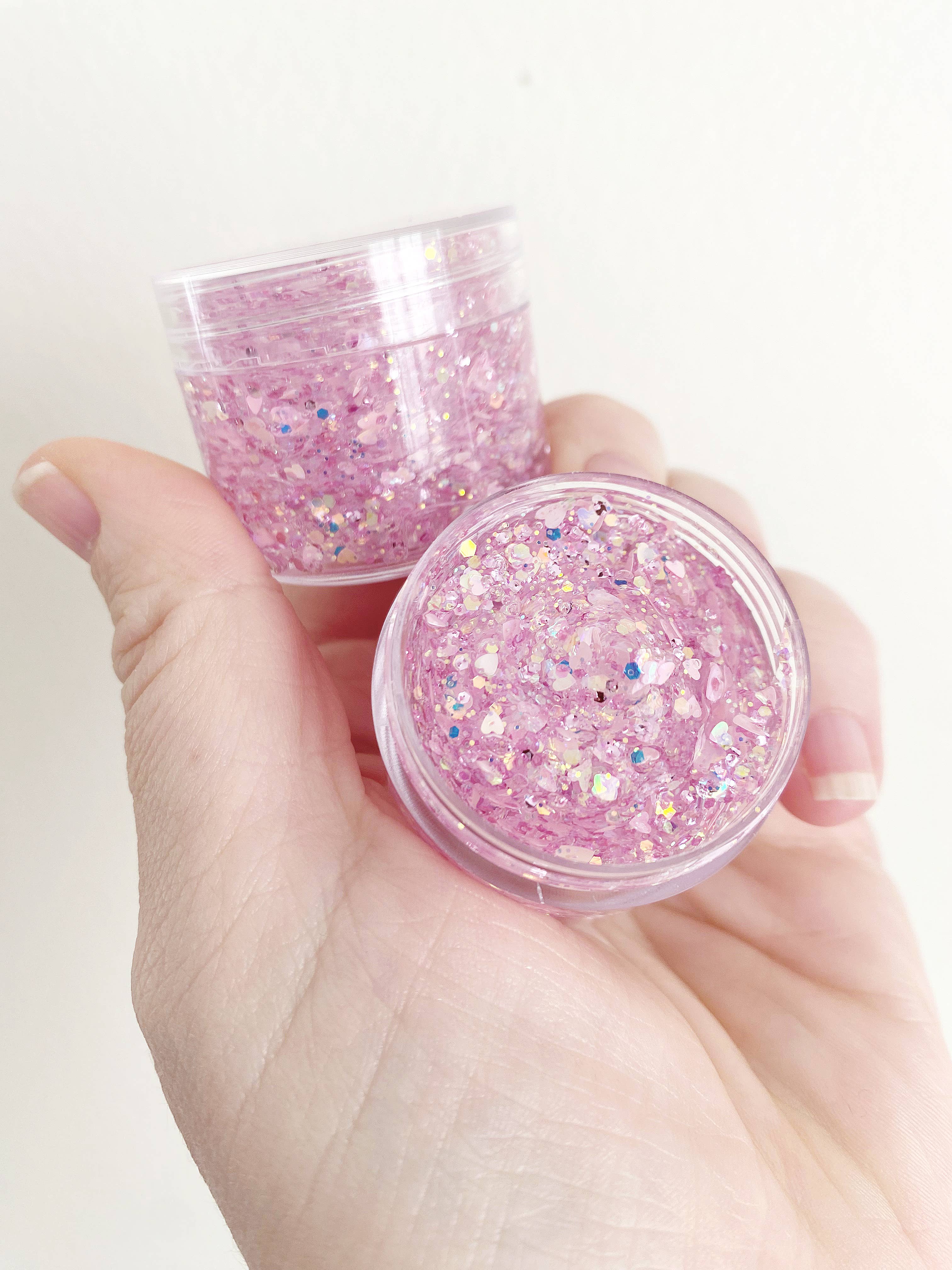 Shared Joy Bows - Wholesale Hair glitter - Pink Spring Glitter Hair Gel2