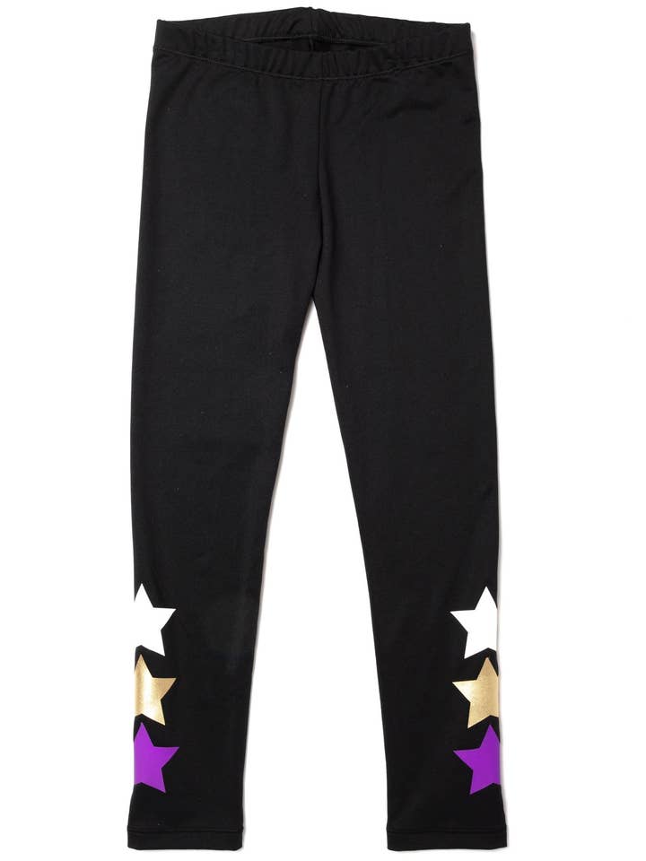 Three Tone Stars Leggings for wholesale by Fanilu