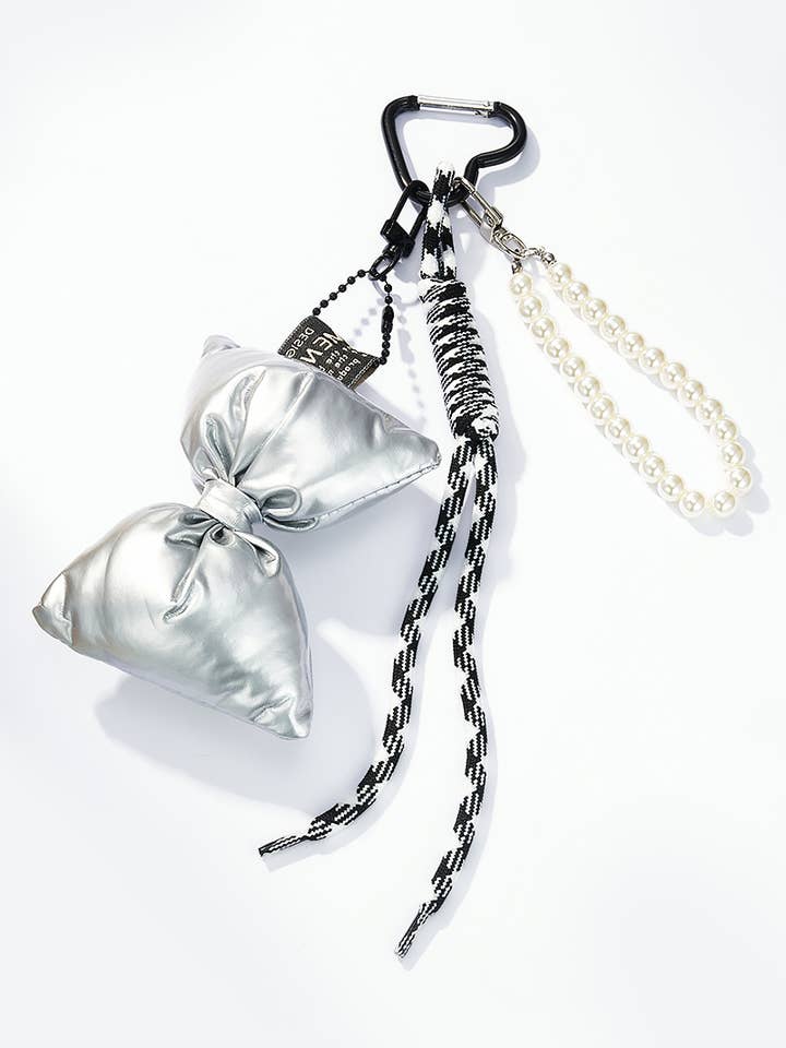 Bag charm and keychain Knot PC36 for wholesale by BYREN | ÉLINE L'ATELIER