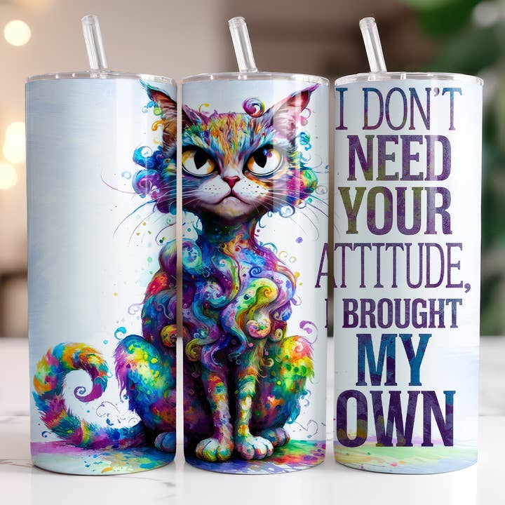 Kattattityd Tumbler för wholesale av Beautiful Creations by Laney