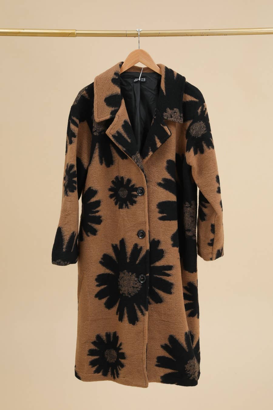 bordeaux Tryckt kappa i ullblandning 99201 80% ull 20% polyester för wholesale på Faire5