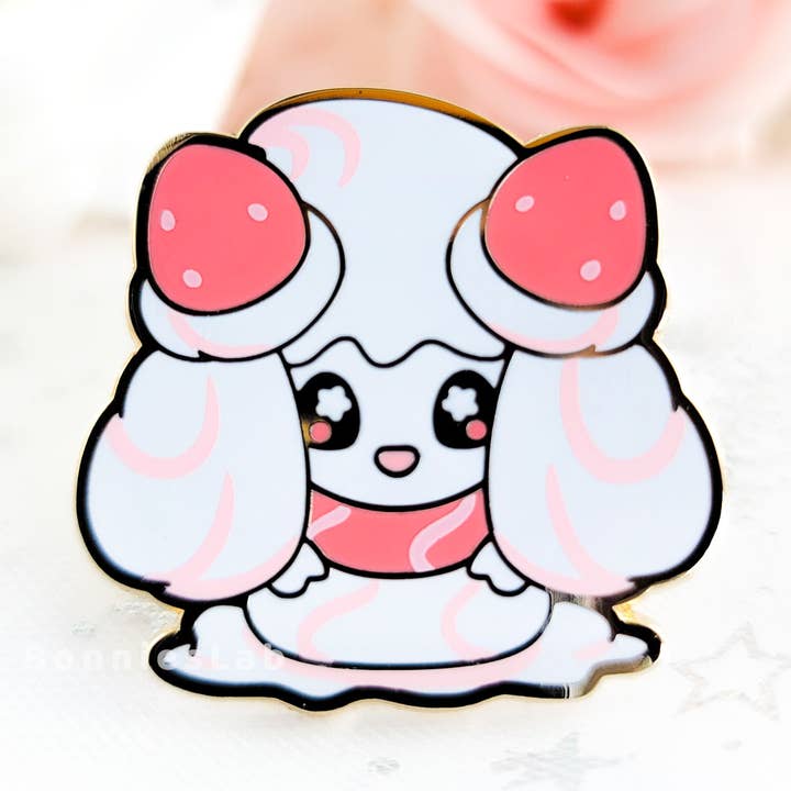Alcremie Enamel Pin for wholesale by Bonnies Lab