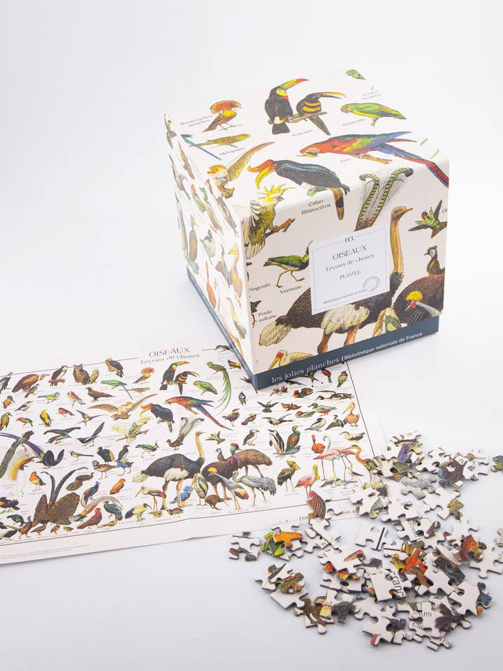 Puzzle "Birds" - 1000 pieces for wholesale by Les Jolies Planches