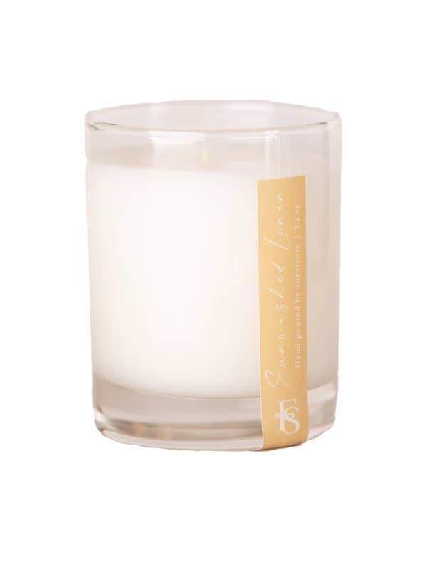 Sunwashed Linen 7.5 oz Candle for wholesale by Freedom Studios
