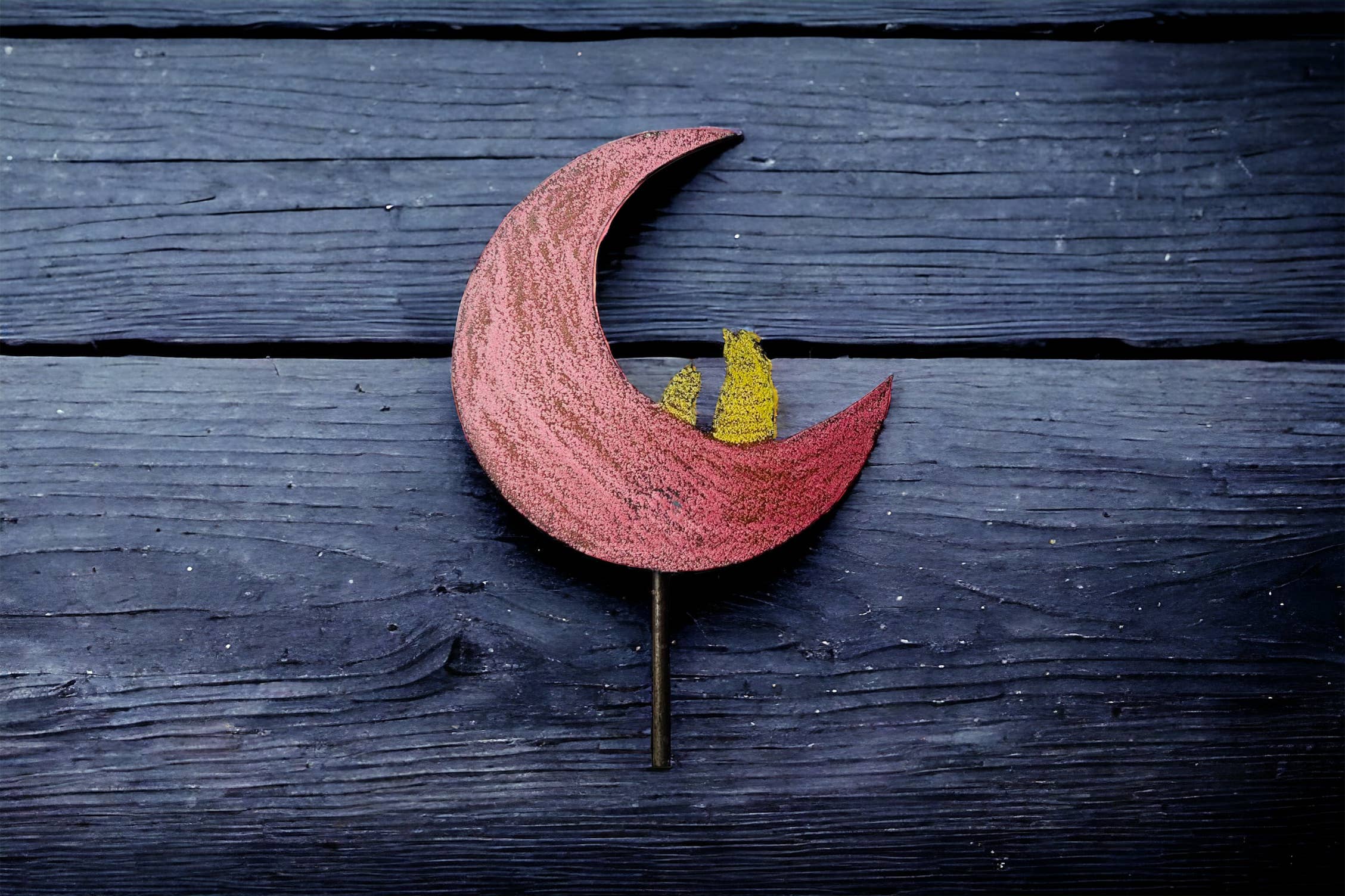 Whimsies - Wholesale Garden/Lawn Stake - Moon cats plant stake gardening lawn stake houseplants pet3