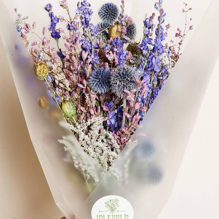 Idlewild Floral Co. - Wholesale Dried/Pressed Flowers - Lilac Dried Field Bouquet1
