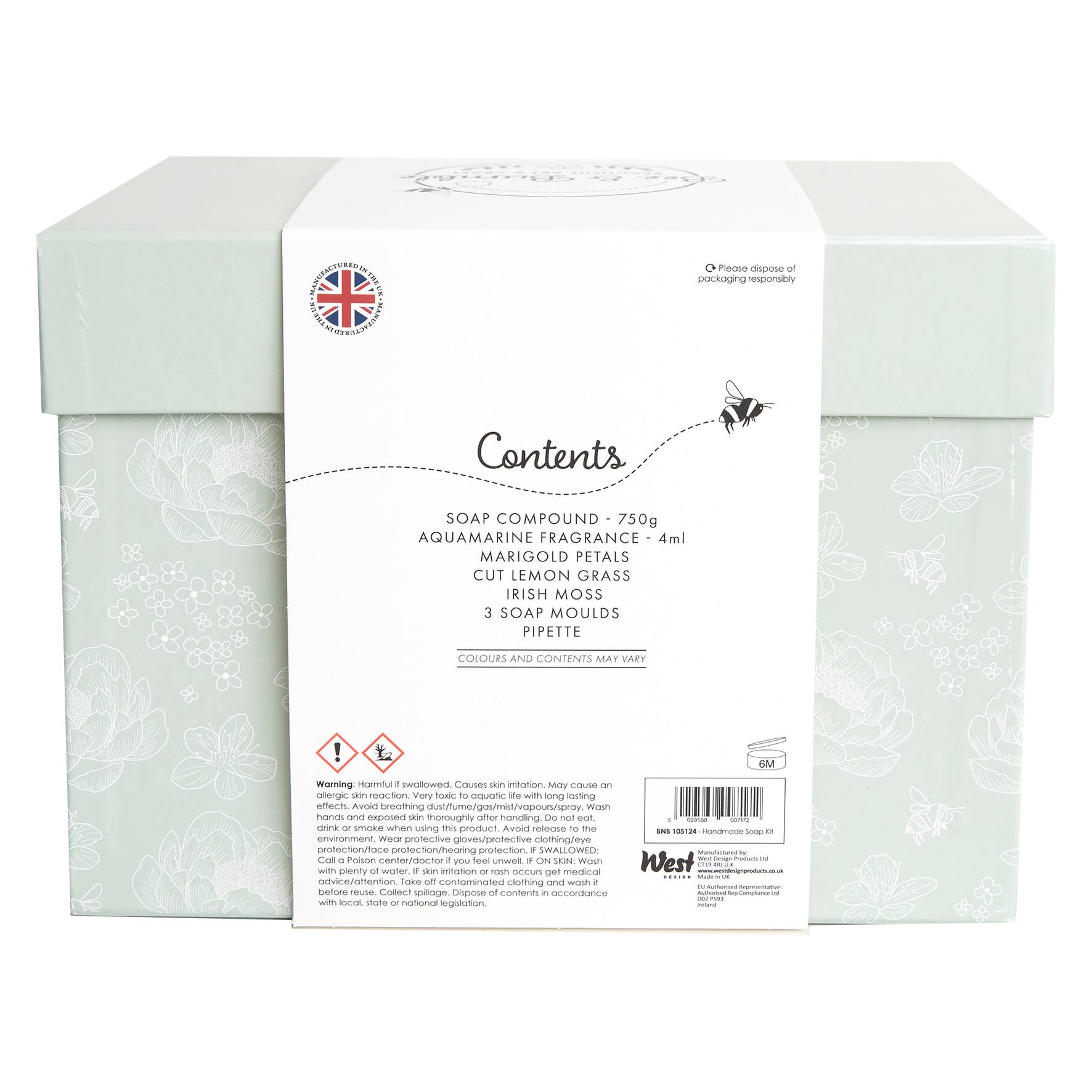 West Design Products - Wholesale DIY Craft Kit - Bee & Bumble Handmade Soap Craft Kit1