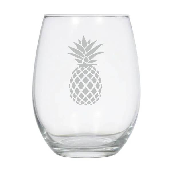 Ananas vinglas, Sommar vinglas för wholesale av Acential Drinkware