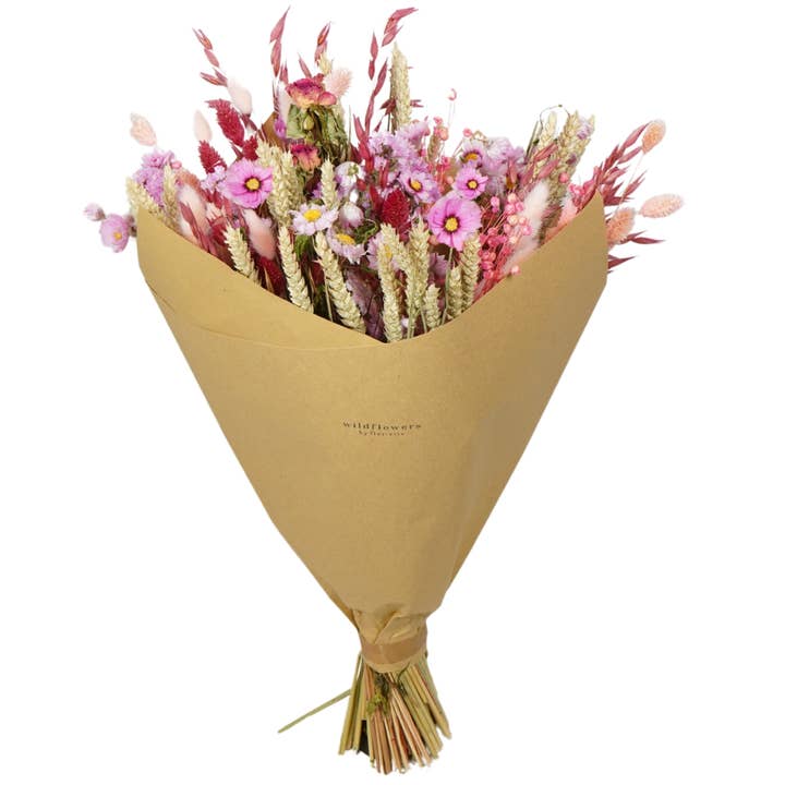 Wildflowers by Floriette - Wholesale Dried/Pressed Flowers - Dried Flowers - Classic Bouquet - Sweet Embrace