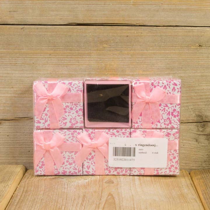 kadopapier.net - Wholesale Jewelry Box/Organizer - Pink Ring Box1
