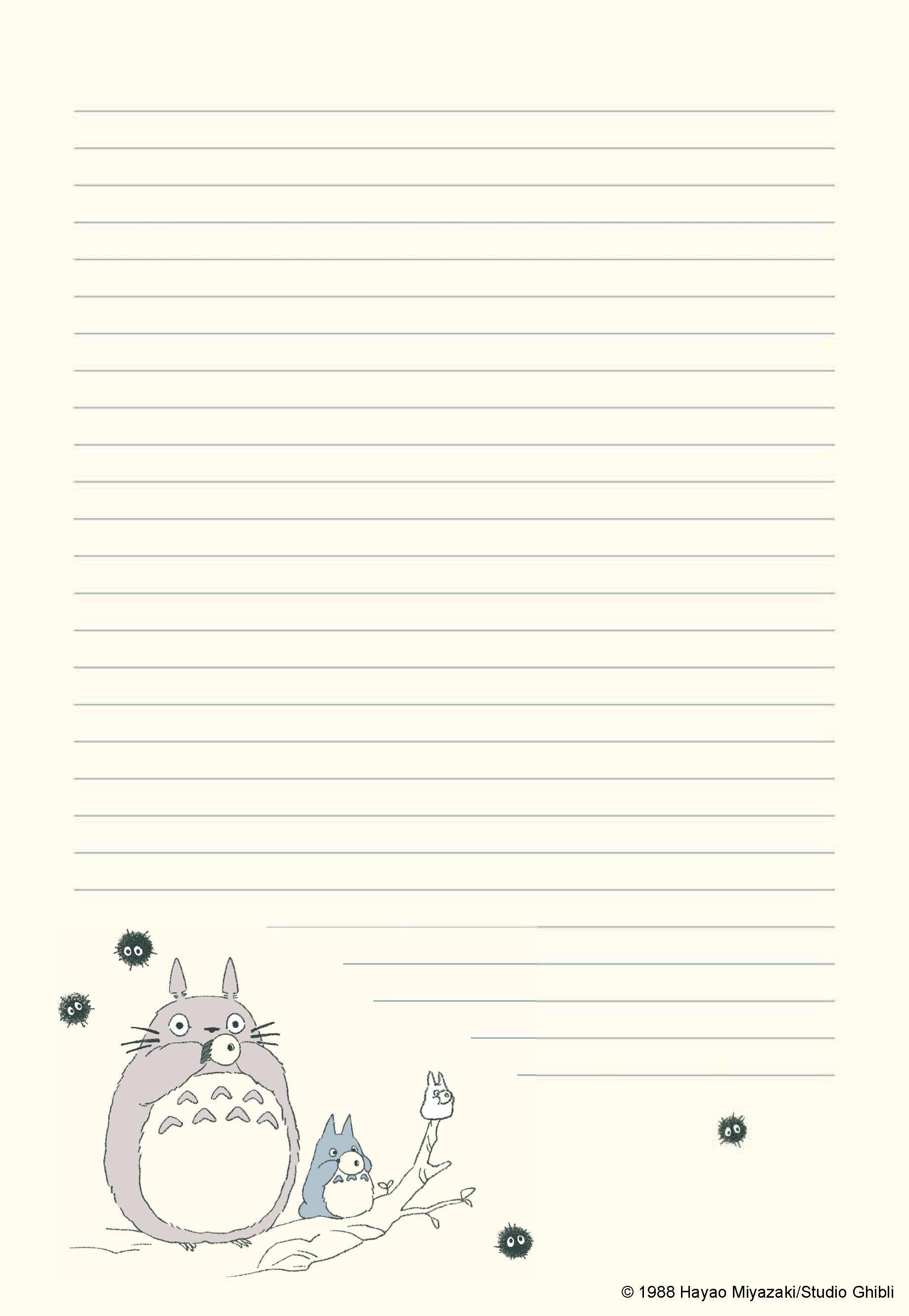 Chronicle Books - Wholesale Stationery/Notecard Set - Studio Ghibli My Neighbor Totoro Stationery Set3