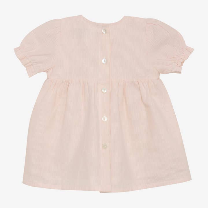 Woven Cotton Dress - Rose for wholesale by Ley Burlon Group