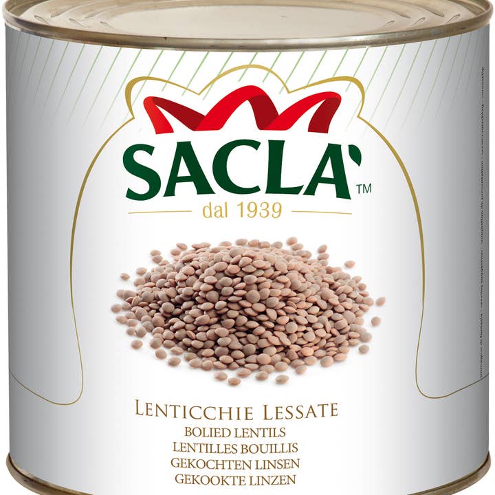 Sacla – wholesale Bönor – NATURLIGA LINSER/I SALTLÖSNING 2,6KG