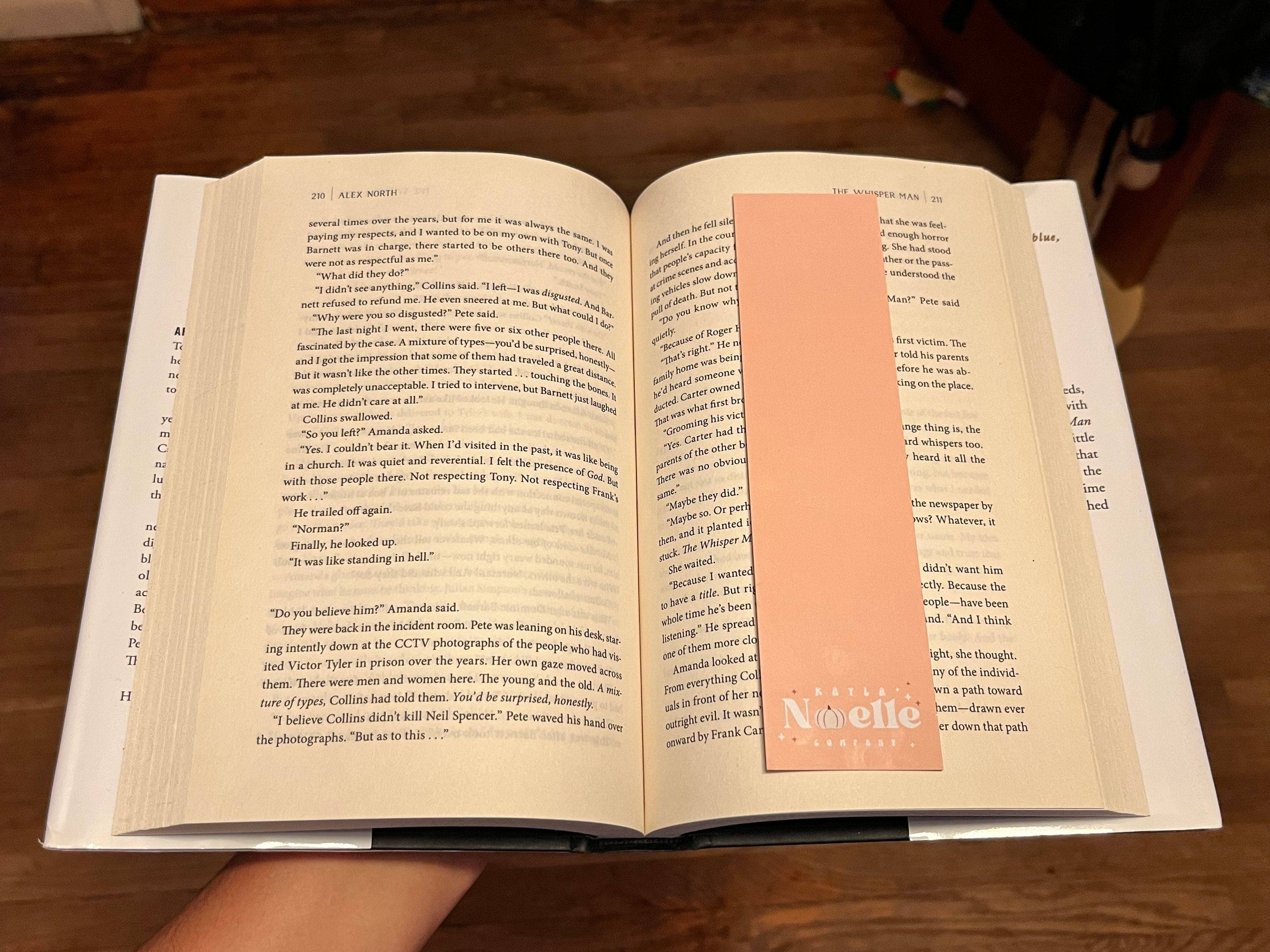 Kayla Noelle Co - Wholesale Bookmark - Pumpkins and Bows Bookmark2