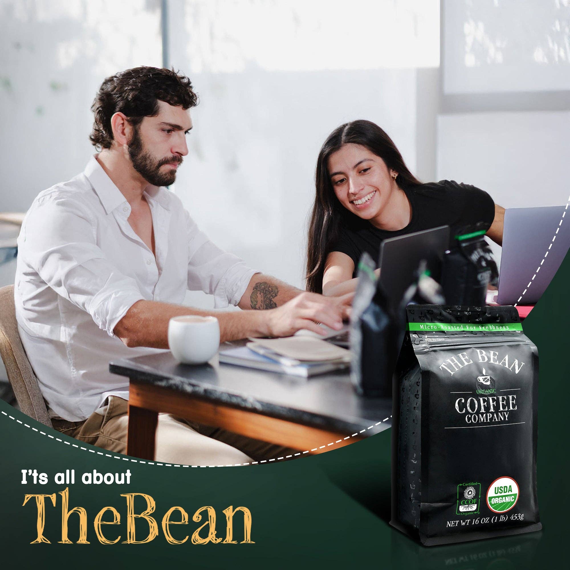 The Bean Coffee Company - Wholesale Ground Coffee - Organic Premium Espresso Coffee7