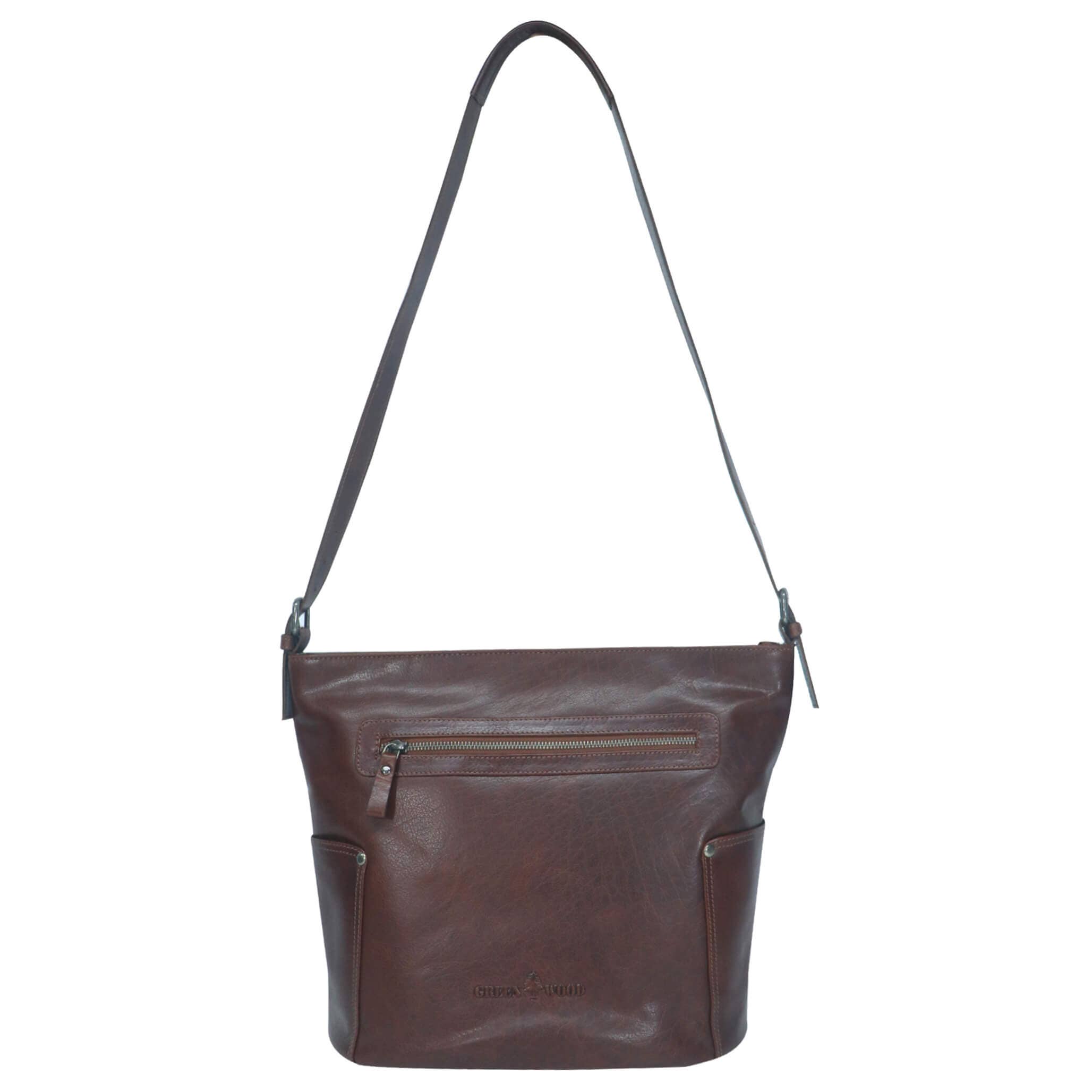 Greenwood - Wholesale Shoulder Bag - Women's - Eva Genuine Leather Bag Women's Shopper for Shoulder Carrying5