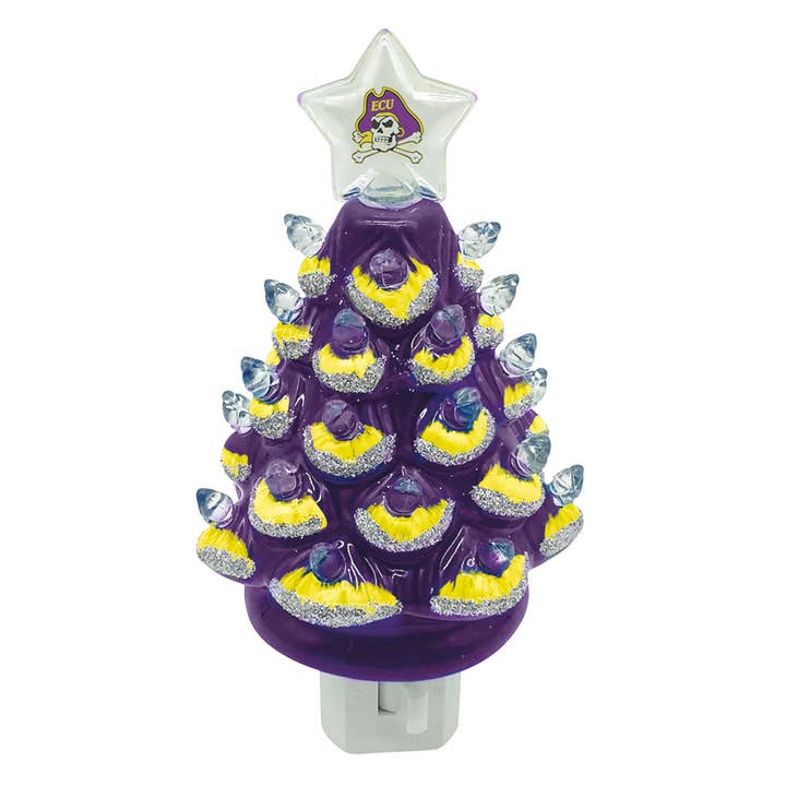 Santa’s Workshop Inc. - Wholesale Christmas Decoration - 6.5" ECU Xmas Tree Nite Lite